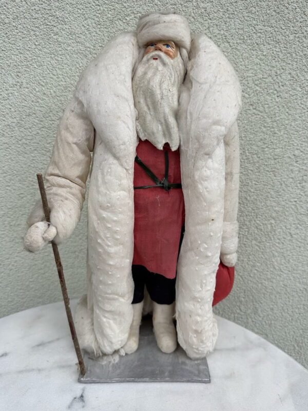 Kolekcinis sovietinis vatinis Senis Šaltis su originalia 1967 m. etikete (Aukštis 45 cm)