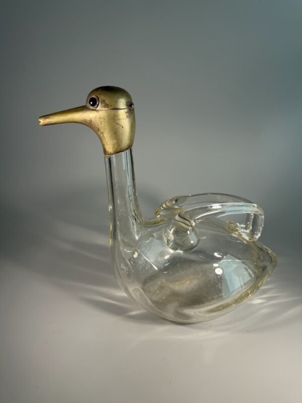 Antikvarinis Art Deco stiliaus vyno dekanteris „Antis“ (~1930 m., 24 cm)