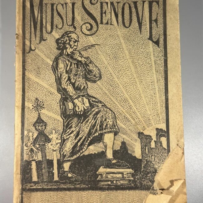 1922-zurnalas-musu-senove-redaktorius-juozas-tumas-vaizgantas-virselis-tilze