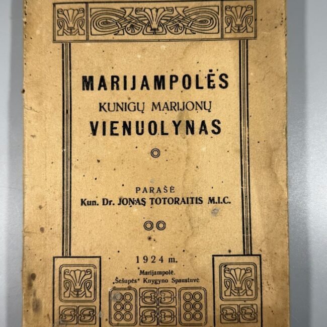 1924-knyga-jonas-totoraitis-marijampoles-kunigu-marijonu-vienuolynas-virselis