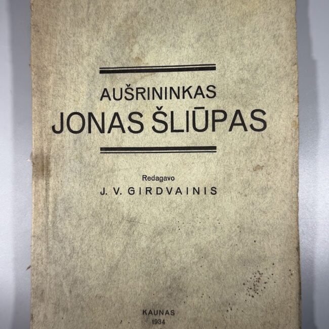 knyga-ausrininkas-jonas-sliupas-1934-kaunas