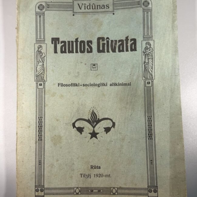 vydunas-tautos-gyvata-1920-tilze-ruta-virselis